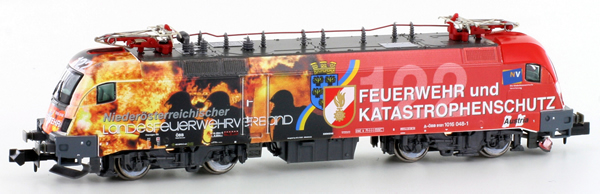 Kato HobbyTrain Lemke H2780S - Austrian Electric locomotive BR1016 Feuerwehr of the ÖBB - Sound